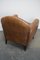 Vintage Dutch Cognac Colored Leather Club Chair 5