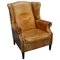 Club chair vintage in pelle color cognac, Paesi Bassi, Immagine 1