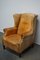 Vintage Dutch Cognac Colored Leather Club Chair 2