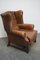 Club chair Chesterfield vintage in pelle color cognac, Regno Unito, Immagine 4