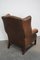 Fauteuil Club Chesterfield Vintage en Cuir Cognac, Angleterre 7