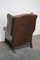 Club chair Chesterfield vintage in pelle color cognac, Regno Unito, Immagine 9