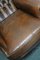 Vintage English Cognac Colored Leather Chesterfield Club Chair, Image 14