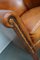 Club chair vintage in pelle color cognac, Paesi Bassi, Immagine 10