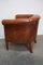Vintage Dutch Cognac Colored Leather Club Chair, Image 8