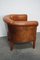 Vintage Dutch Cognac Colored Leather Club Chair 5