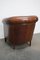 Fauteuil Vintage Cognac en Cuir, Pays-Bas 7