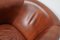 Vintage Dutch Cognac Colored Leather Club Chair, Set of 2, Image 14