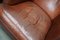 Vintage Dutch Cognac Colored Leather Club Chair, Set of 2, Image 13