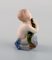 Porcelain Figurine of Mermaid With a Fish from Royal Copenhagen, 1920s, Image 2