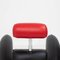 DS-57 Black and Red Leather Armchair by Franz Romero for De Sede, Image 9