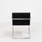 Brno Black Fabric Tubular Dining Chairs by by Mies van der Rohe for Knoll 5