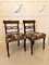 Antique Regency Inlaid Mahogany Dining Chairs, Set of 6, Image 8