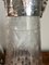 Antique Victorian Etched Glass and Silver Plated Claret Jug, Image 4