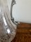 Antique Victorian Etched Glass and Silver Plated Claret Jug, Image 8