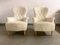 Mid-Century Sheepskin Model Farmor Lounge Chairs by Carl Malmsten, Set of 2 4