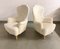 Mid-Century Sheepskin Model Farmor Lounge Chairs by Carl Malmsten, Set of 2 5