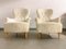 Mid-Century Sheepskin Model Farmor Lounge Chairs by Carl Malmsten, Set of 2, Image 2