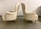 Mid-Century Sheepskin Model Farmor Lounge Chairs by Carl Malmsten, Set of 2 8