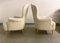 Mid-Century Sheepskin Model Farmor Lounge Chairs by Carl Malmsten, Set of 2, Image 8