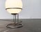 Vintage Space Age Chrome and Glass Ball Floor Lamp 7