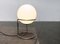 Vintage Space Age Chrome and Glass Ball Floor Lamp 14