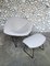 Large Diamond Chair and Ottoman Set by Harry Bertoia for Knoll Inc. / Knoll International, 1950s, Set of 2 1