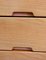 Small Solid Ash Chest of Drawers, 1970s, Image 12