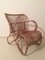 Dutch Rattan Chair with Cushion, Image 3