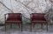 Wooden Desk Chairs, 1950s, Set of 2 1