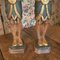 Polychrome Wood and Stucco Sculptures, Set of 2 11