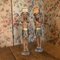 Polychrome Wood and Stucco Sculptures, Set of 2 4