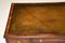 Antique Burr Walnut Desk with Leather Top, Image 5