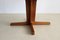 Round Teak Extendable Dining Table, 1960s 10