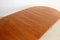 Round Teak Extendable Dining Table, 1960s 2