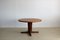 Round Teak Extendable Dining Table, 1960s 13