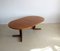 Round Teak Extendable Dining Table, 1960s 1