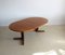 Round Teak Extendable Dining Table, 1960s, Image 1