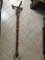 Brass & Wood Coat Stand, 1950s, Image 15