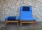 Danish Rag Lounge Chair & Ottoman by Bernt Petersen for Schiang, 1960s, Set of 2 2