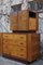 Art Deco Burl & Birch Chest of Drawers Nightstands, 1950s, Set of 3 6