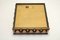 Handgefertigter Kupfer Schmuck- oder Kartenkasten mit Holzinnenausstattung, 1970er 6