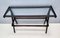 Mid-Century Ebonized Beech and Glass Console Table, 1950s 12