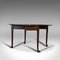 Antique English Mahogany Drop Leaf Table, Image 3