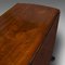 Antique English Mahogany Drop Leaf Table 10