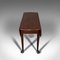 Antique English Mahogany Drop Leaf Table, Image 8