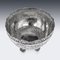 Antique Hong Kong Chinese Solid Silver Bowl from Wing Cheong, 1890s 10
