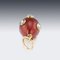 Antique Russian Jewelled Gold & Guilloche Enamel Egg Pendant by August Hollming for Fabergé, Circa 1900, Image 3