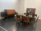 Set da salotto Art Déco in acero e faggio, anni '30, set di 9, Immagine 2
