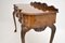 Queen Anne Style Burr Walnut Side or Serving Table, 1930s 12